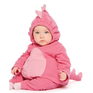 Baby Girl Halloween Costume Pink Dinosaur